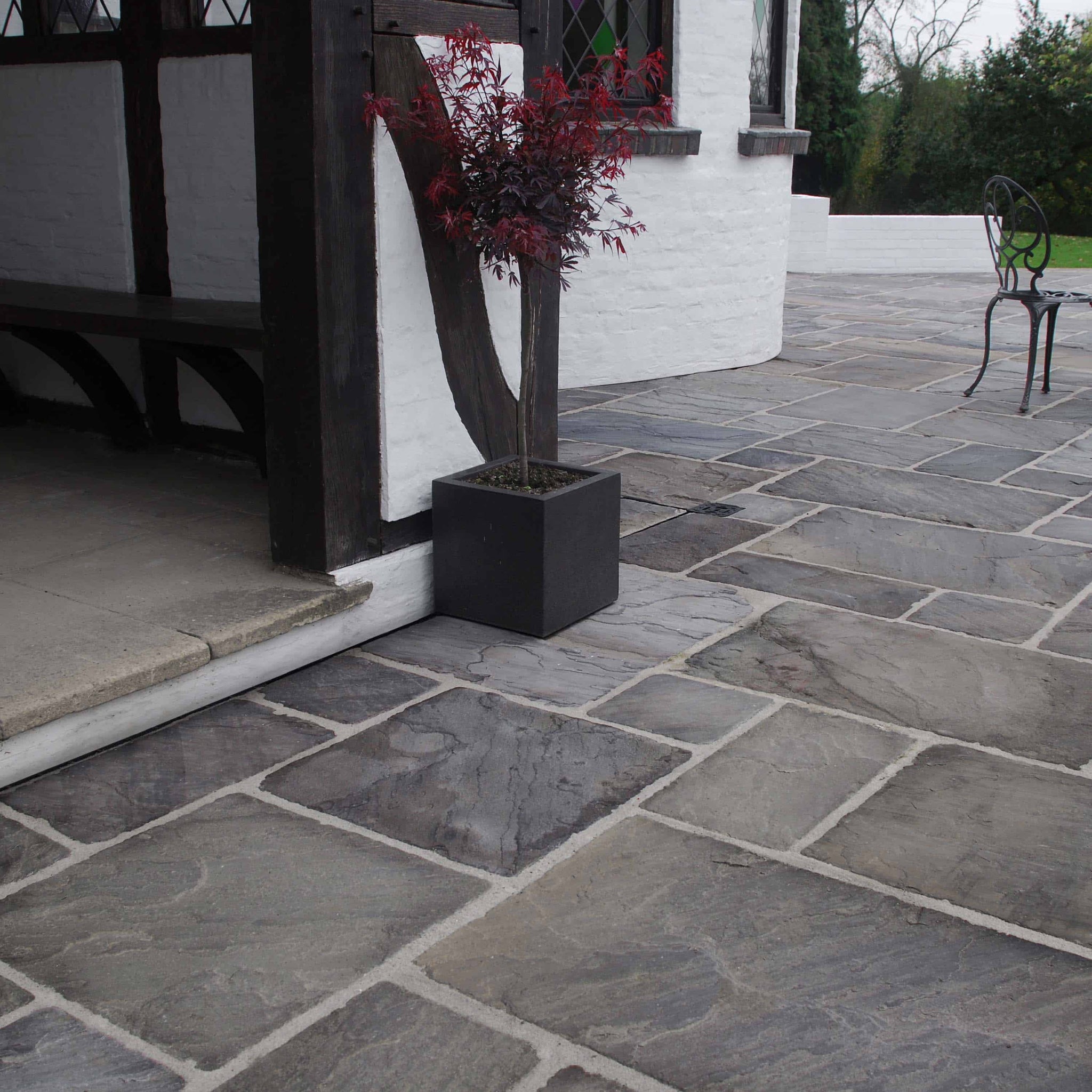 old rectory paving monsoon image